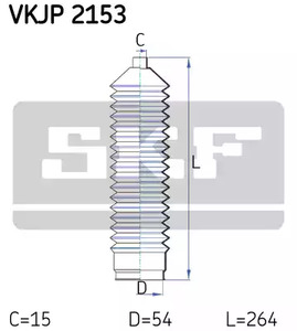 Фото VKJP2153 Комплект пыльника SKF {forloop.counter}}